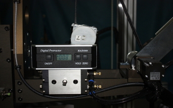 Tilt Lock Tester(안전벨트의 각도측정시험)